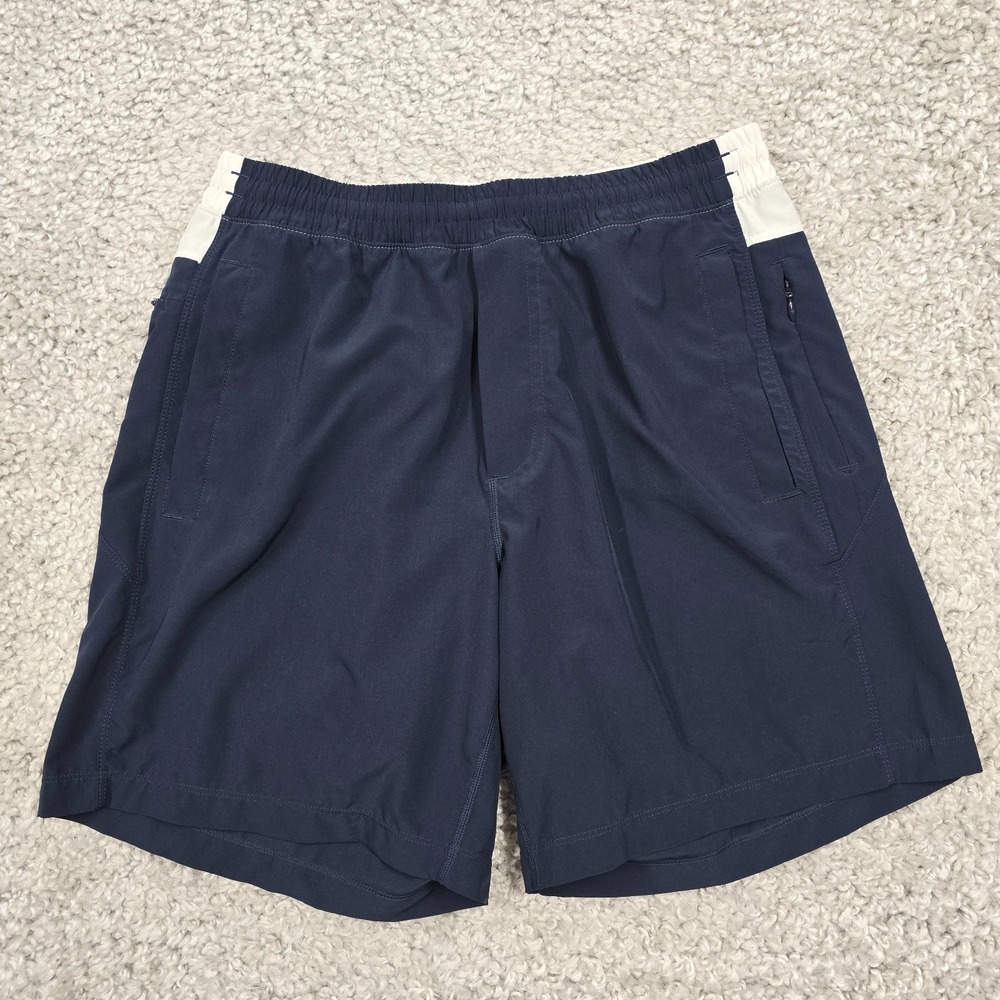 Birddogs Shorts Lined Stretch Blue Mens Medium